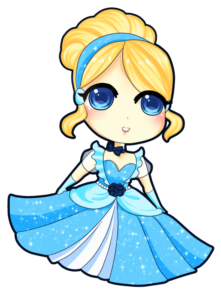 Chibi cinderella by rinadon deviantart clipart picture