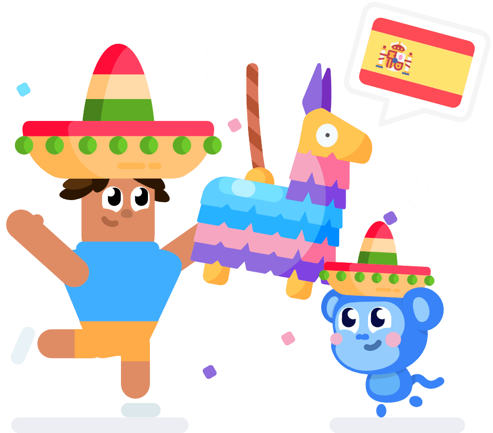 Fiesta learn spanish clipart picture