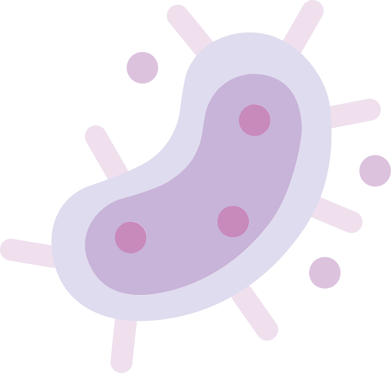 Bacteria vector clipart images 4