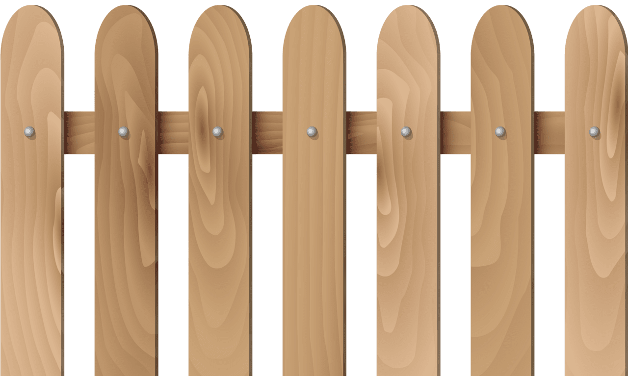 Wooden fence clipart high quality images and