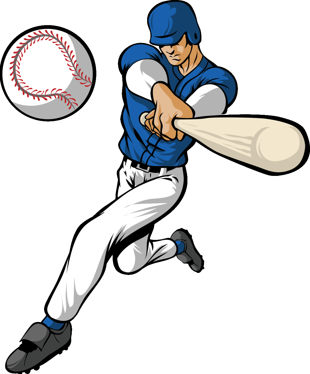 Baseball and bat small ball clipart area picture