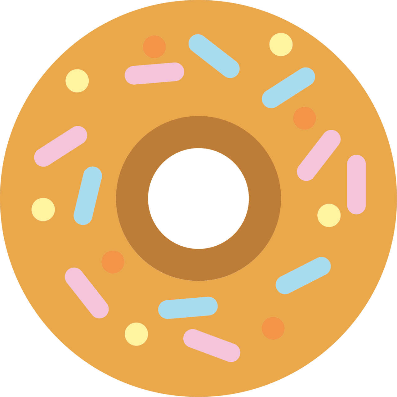 Bagel vector clipart images 4