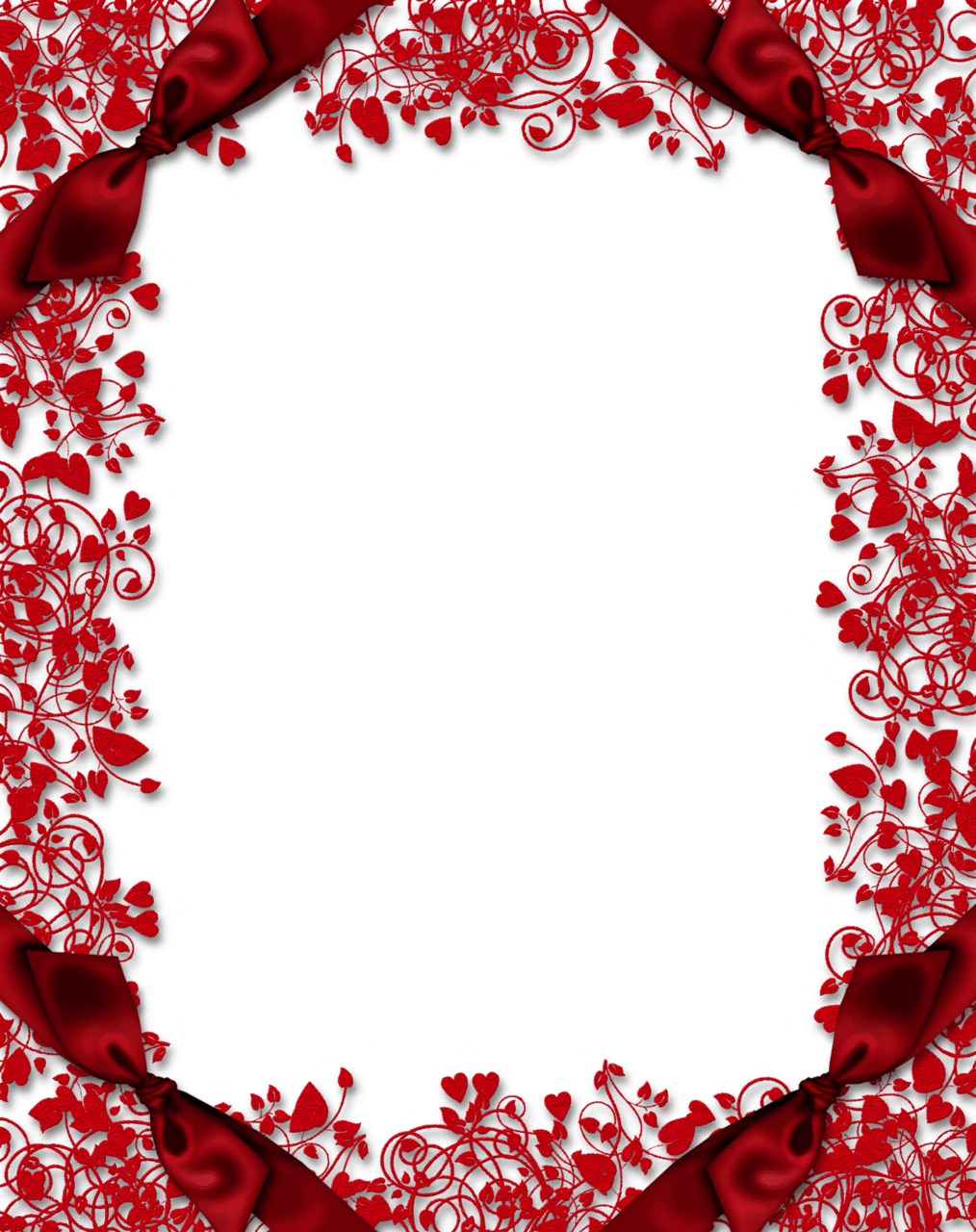 Floral border ign clipart background