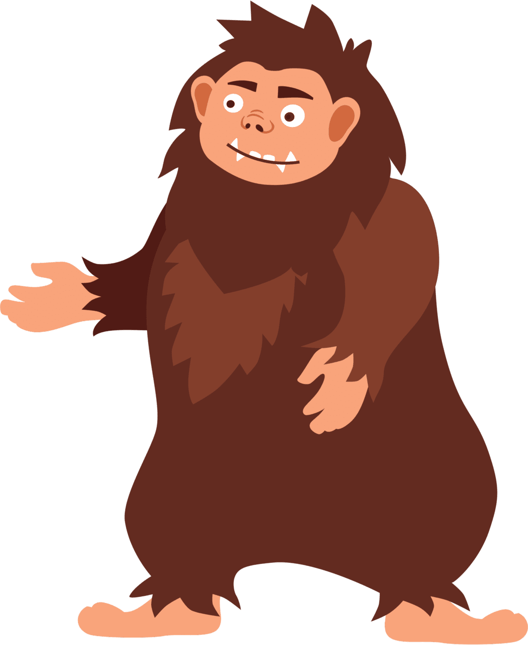 Bigfoot vector clipart images 3