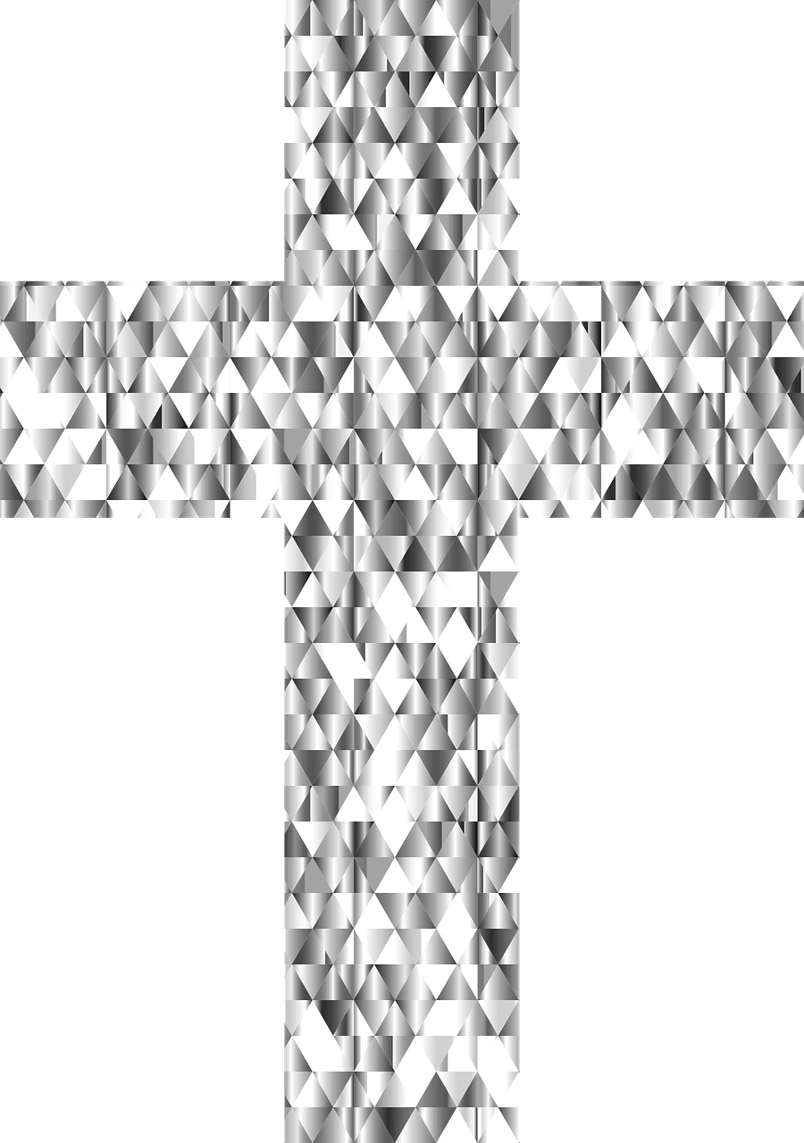 Cross black and white the in fashion appropriation or opportunity clipart clip art