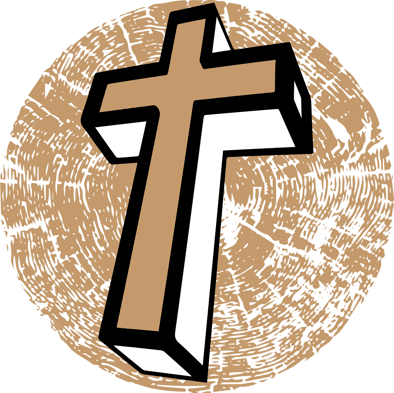 Christian cross vector clipart images