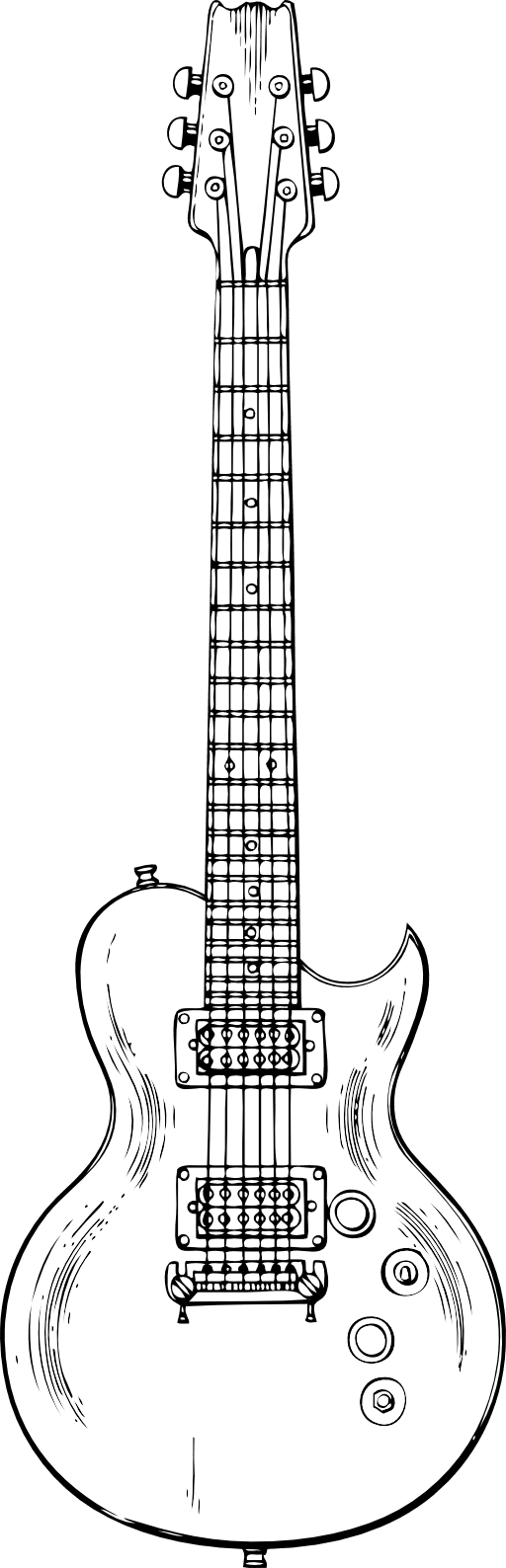 Electric guitar clipart photo