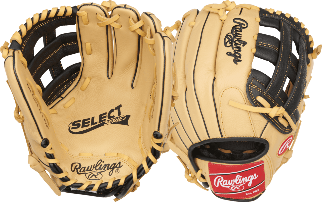 Baseball glove rawlings sandlot inch left hand throw outfield clipart logo