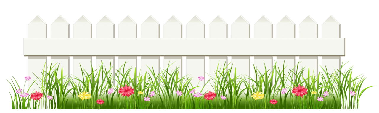 Wood fence clipart free