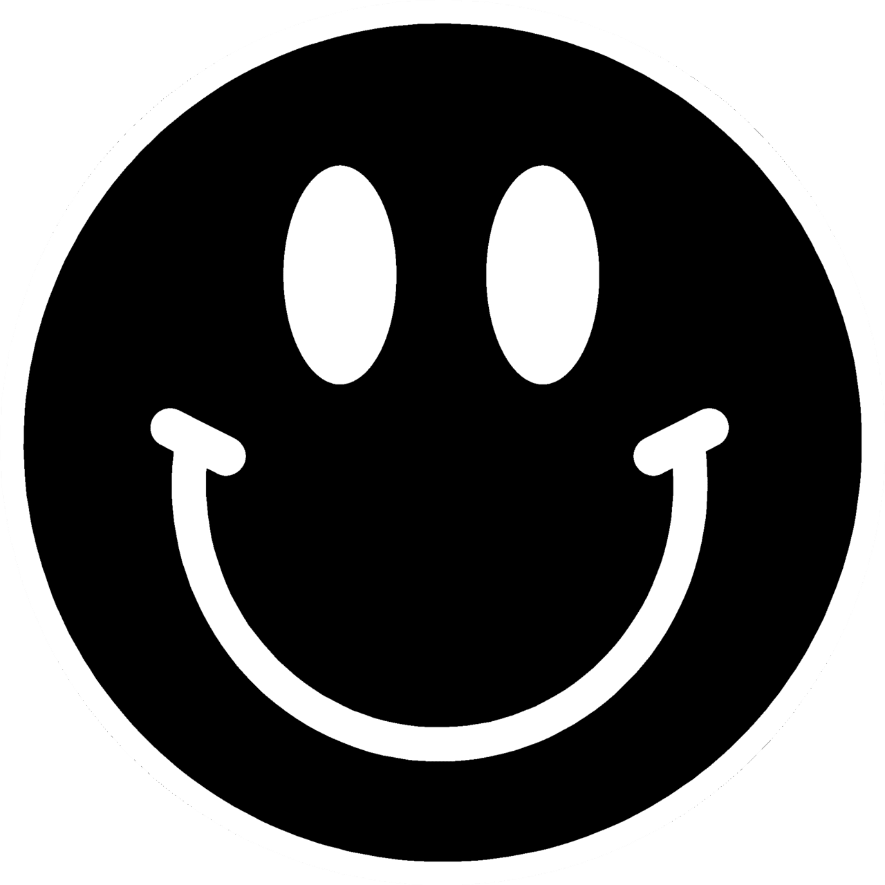 Smiling face white smiley clipart logo