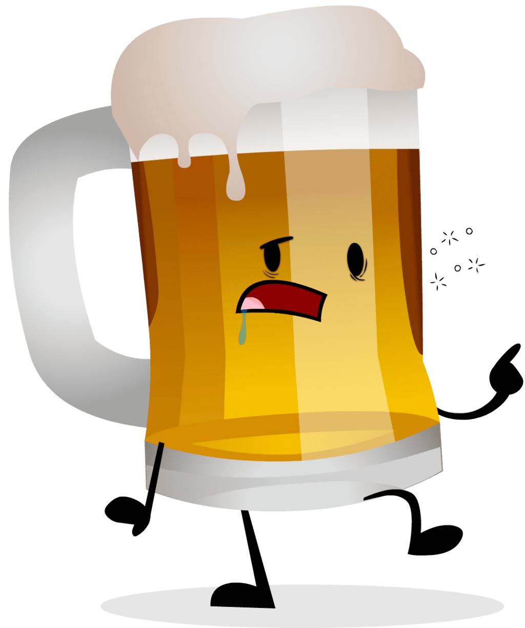 Beer mug pin page clipart free