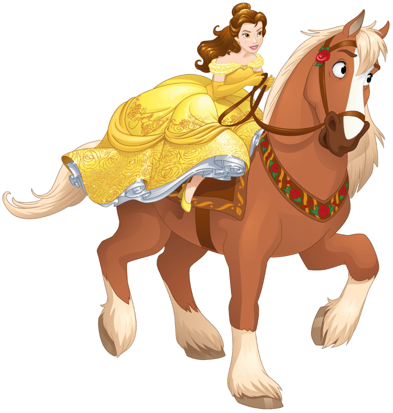 Disney princess horse art ideas horses clipart image