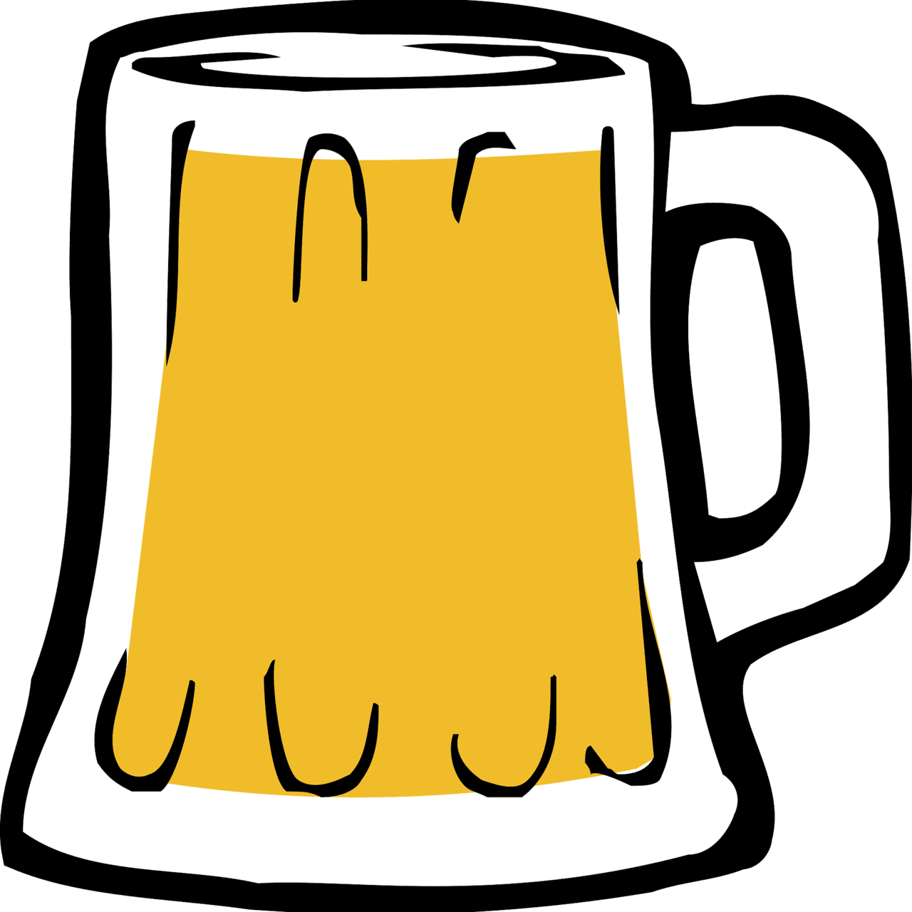 Beer mug vector clipart images 5