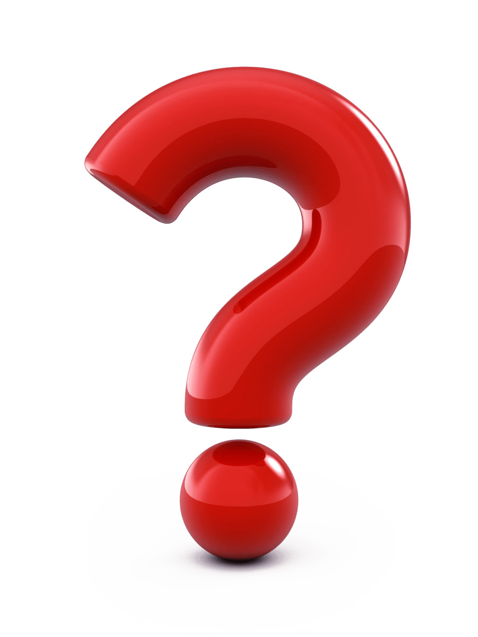 Questioning red question mark symbol for inquiry clipart all logo