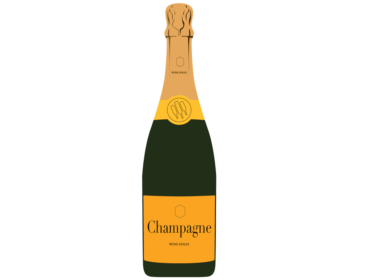 Champagne vs prosecco the real differences wine folly clipart image