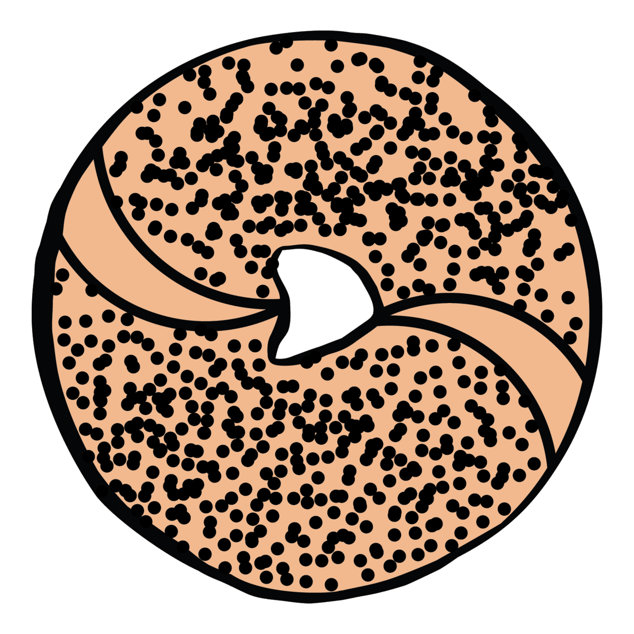 Contact cleo bagel clipart free