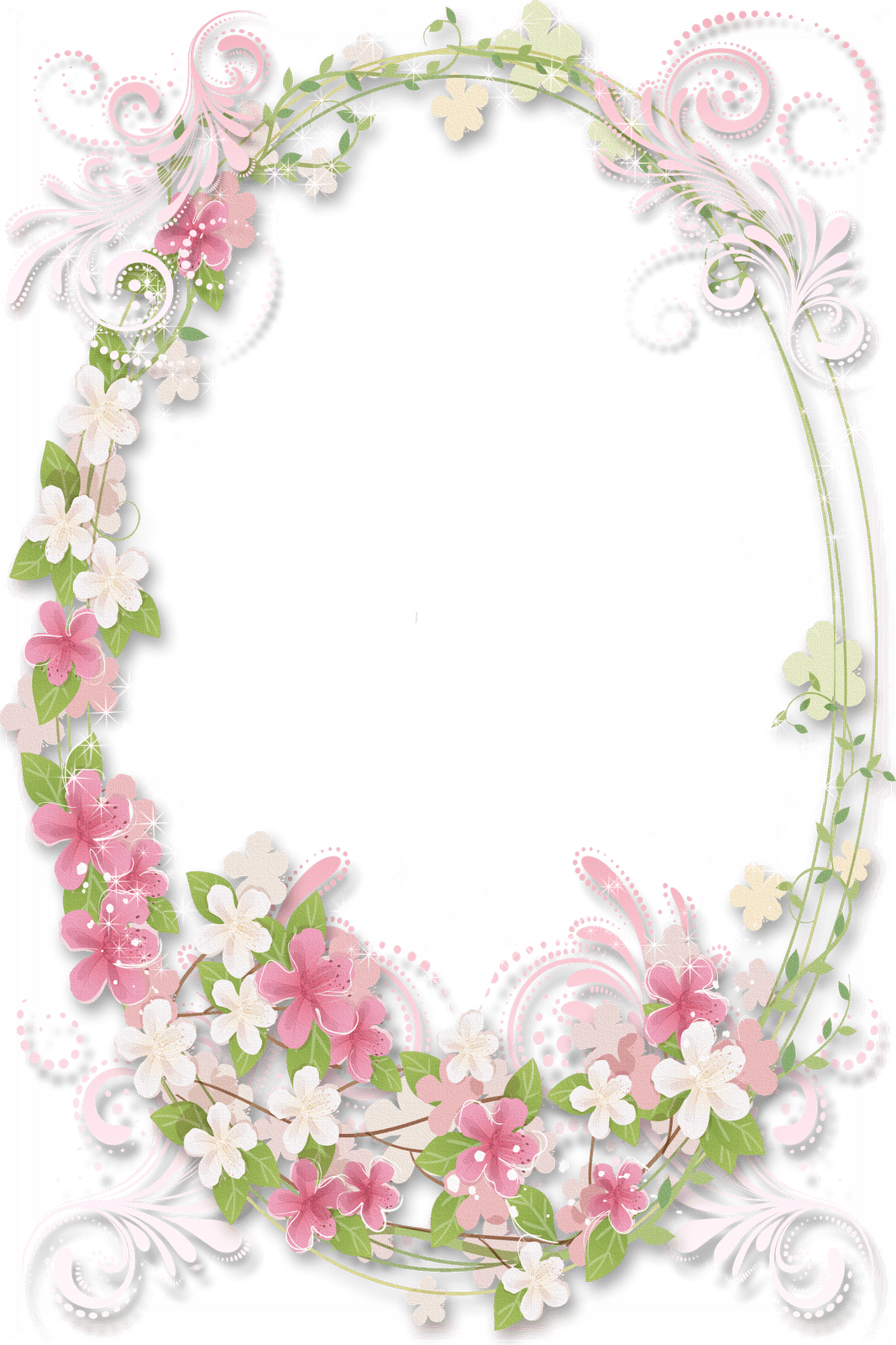 Floral border okvirji za vabila napise ideas borders for paper and frames clip art clipart