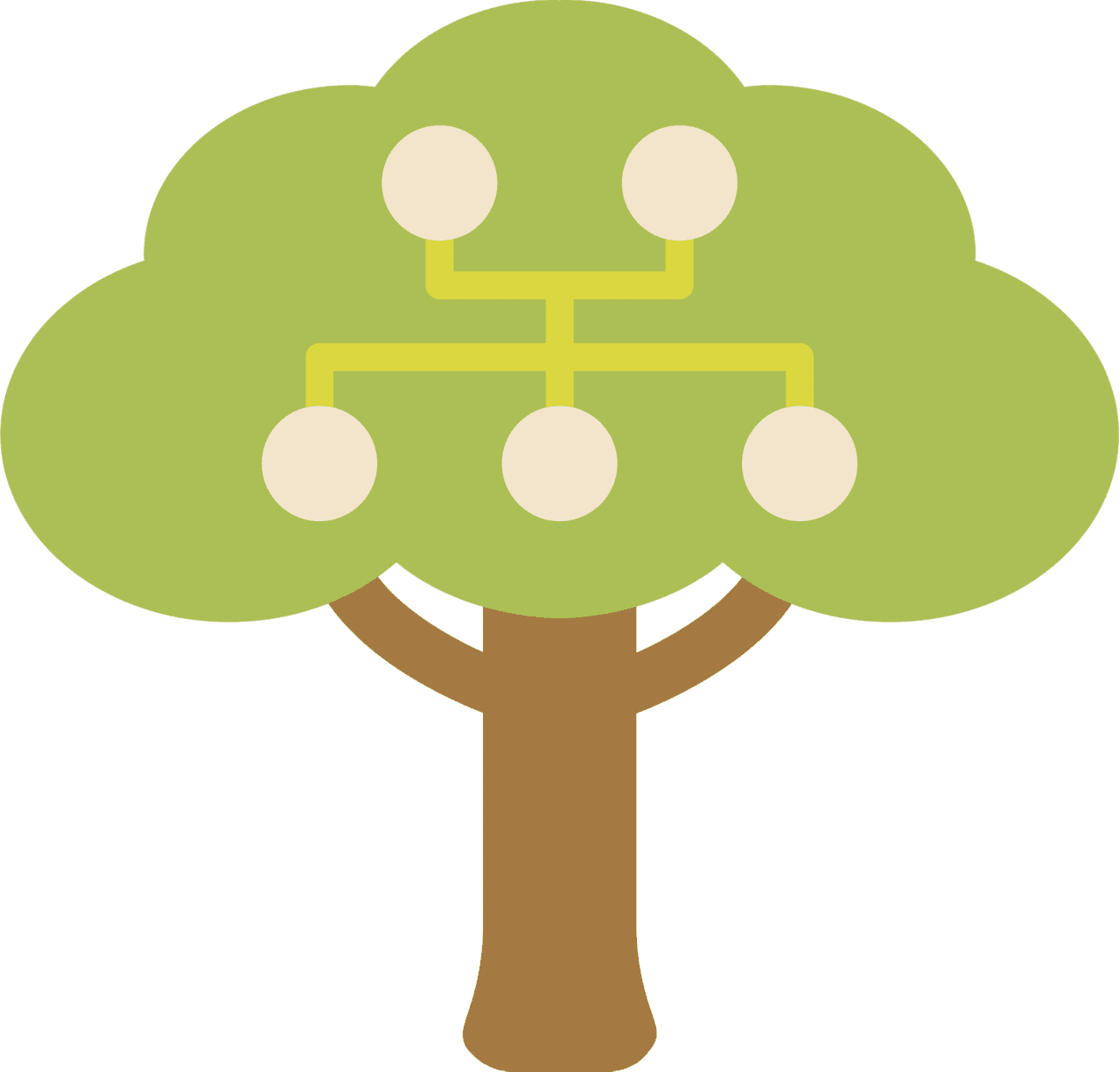 Family tree vector clipart images