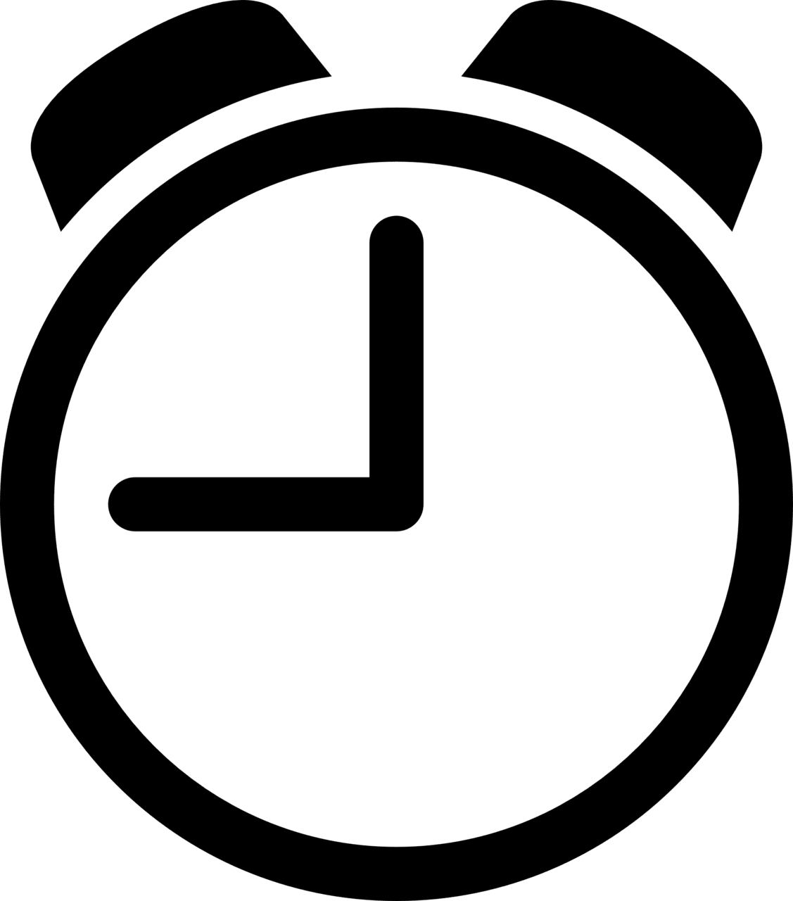 Alarm clock pin page clipart picture