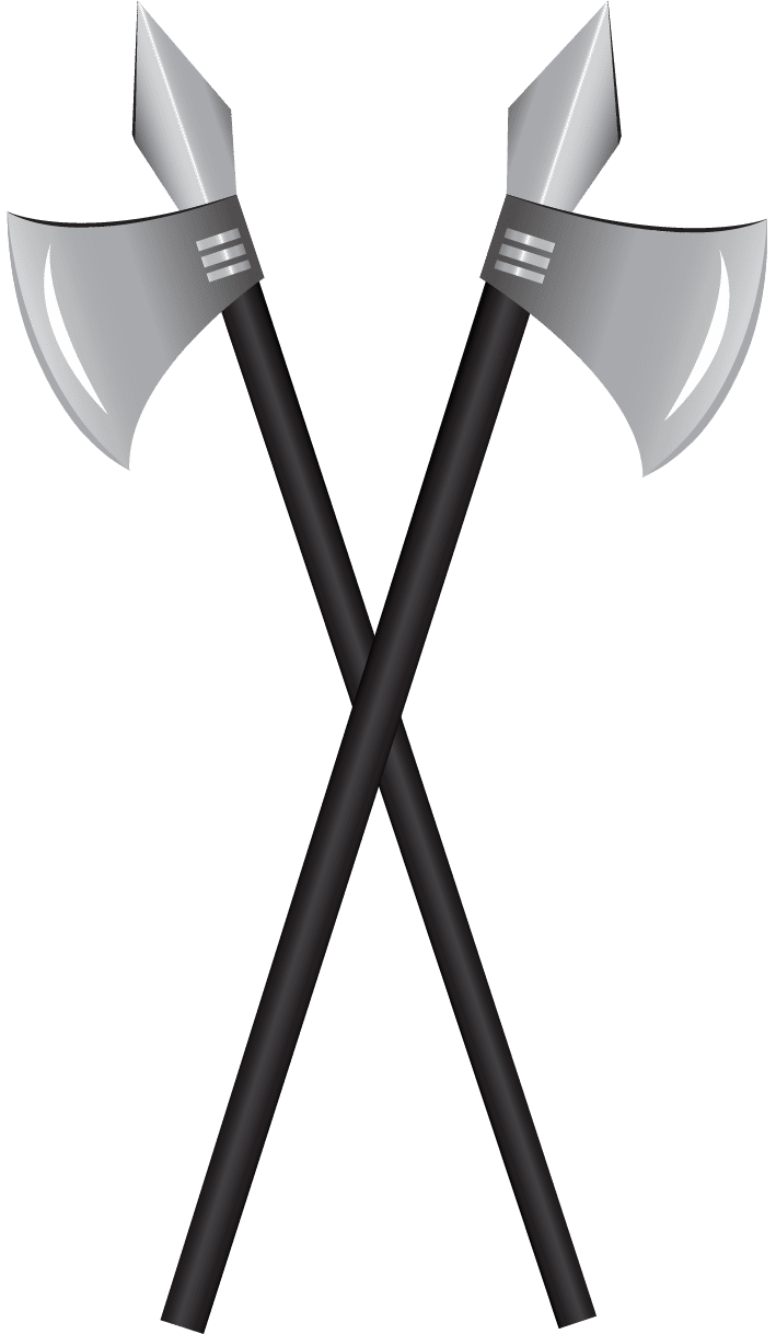 Cartoon axe asset gamedev market clipart transparent