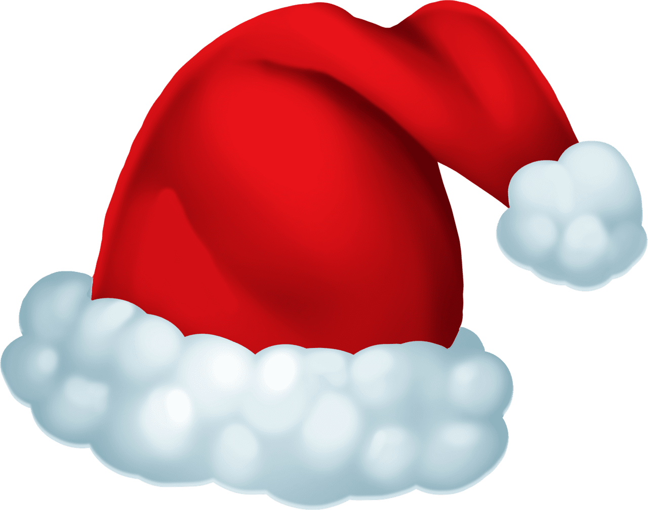 Christmas hat santa vector clipart images