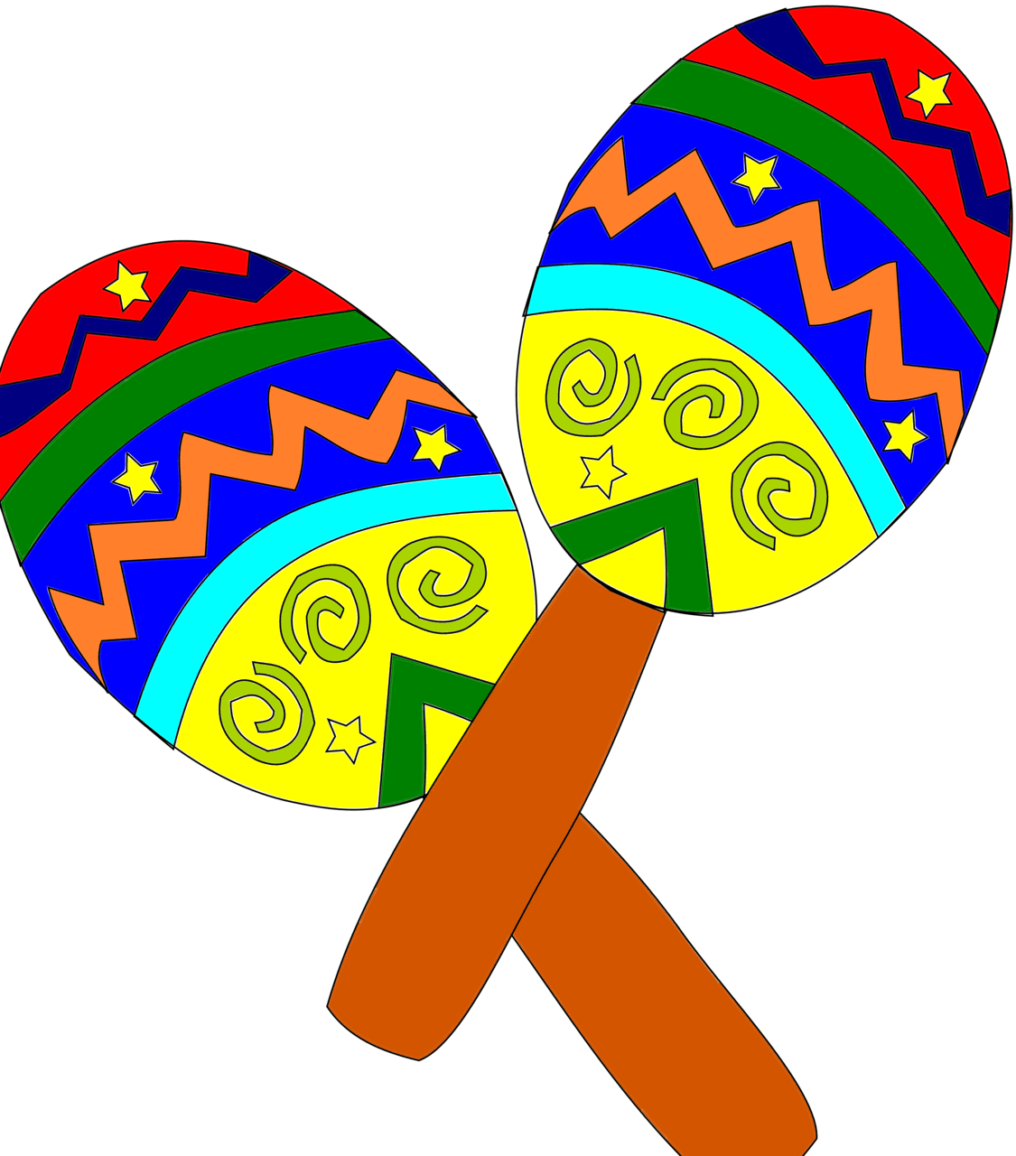 Mexican fiesta clipart vector