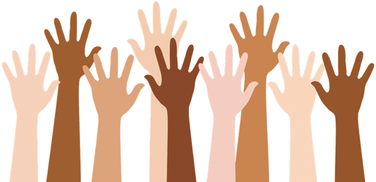 Diversity solidarity statement for race equality globally clipart photo