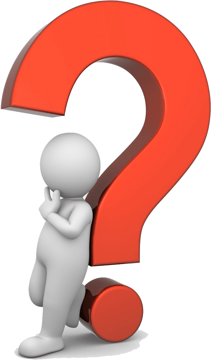 Questioning how to question mark image character with clipart large size