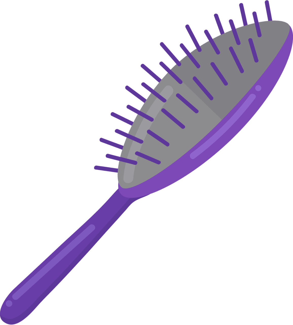 Brush hair hairbrush vector clipart images