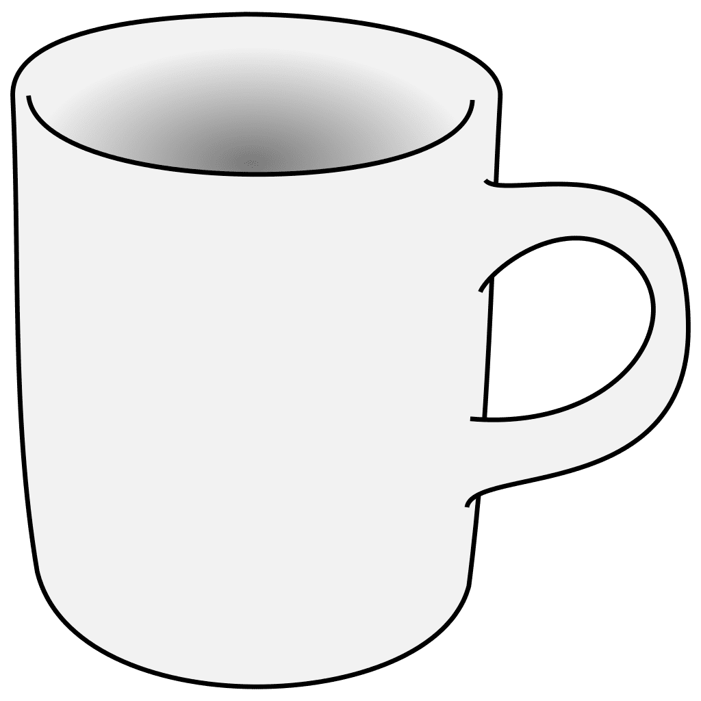 Coffee mug clipart transparent