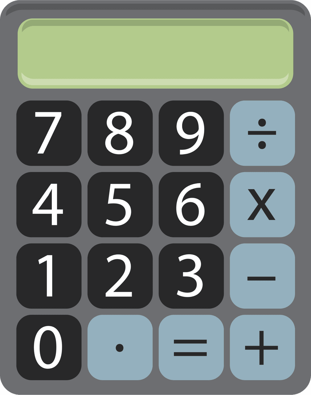 Calculator vector clipart images