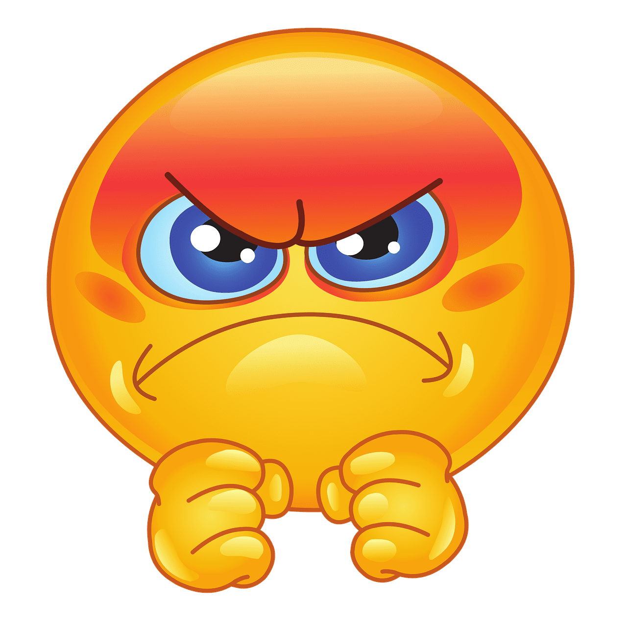 Emoji angry face image clip art clipart