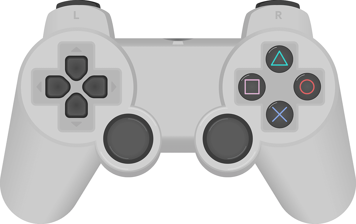 Years of playstation controller evolution wip clipart free