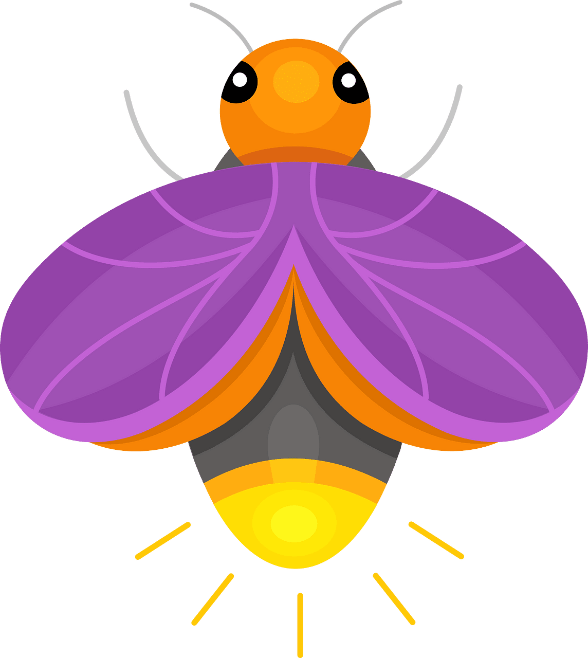 Firefly vector clipart images 7