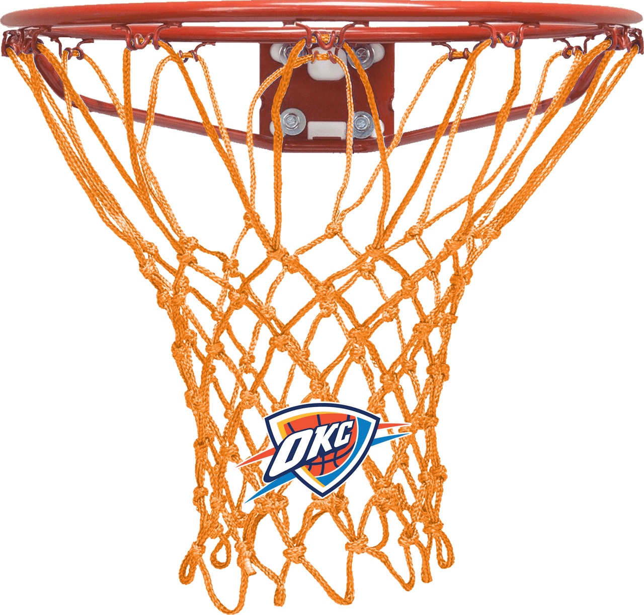 Basketball goal hoop orange ring sports equipment clipart picture