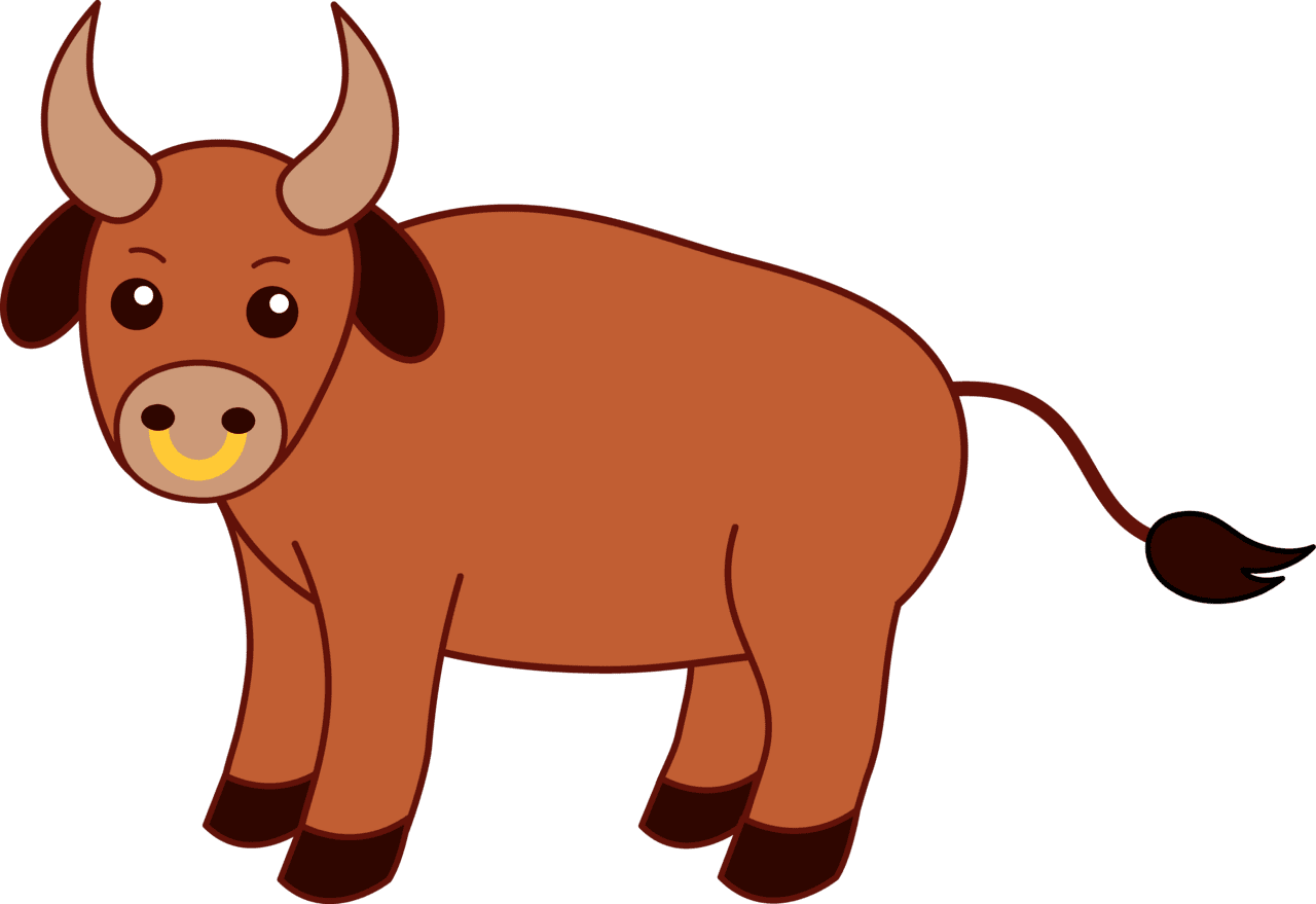 Bull clipart logo 2