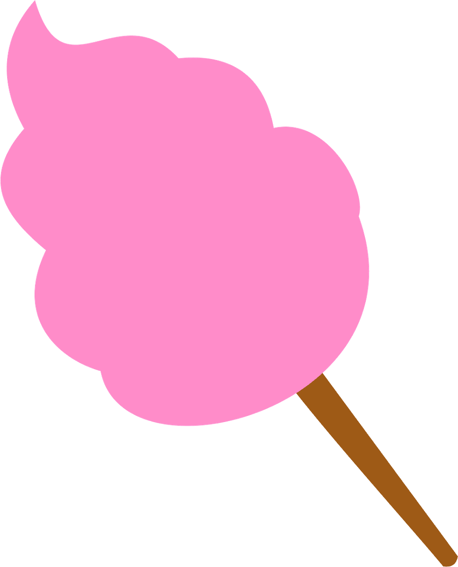 Cotton candy clipart images