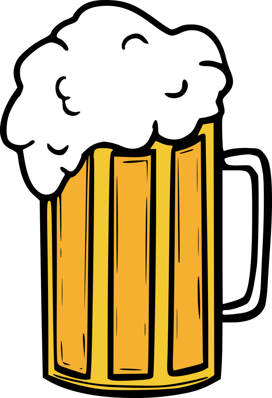 Beer mug clipart vector