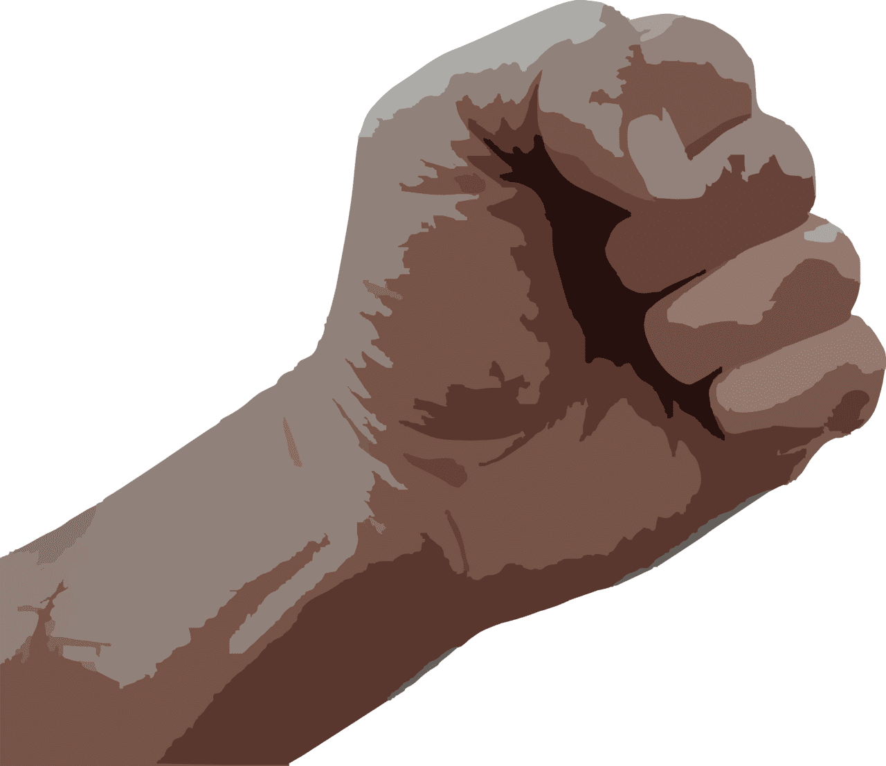 Clenched fist clipart images