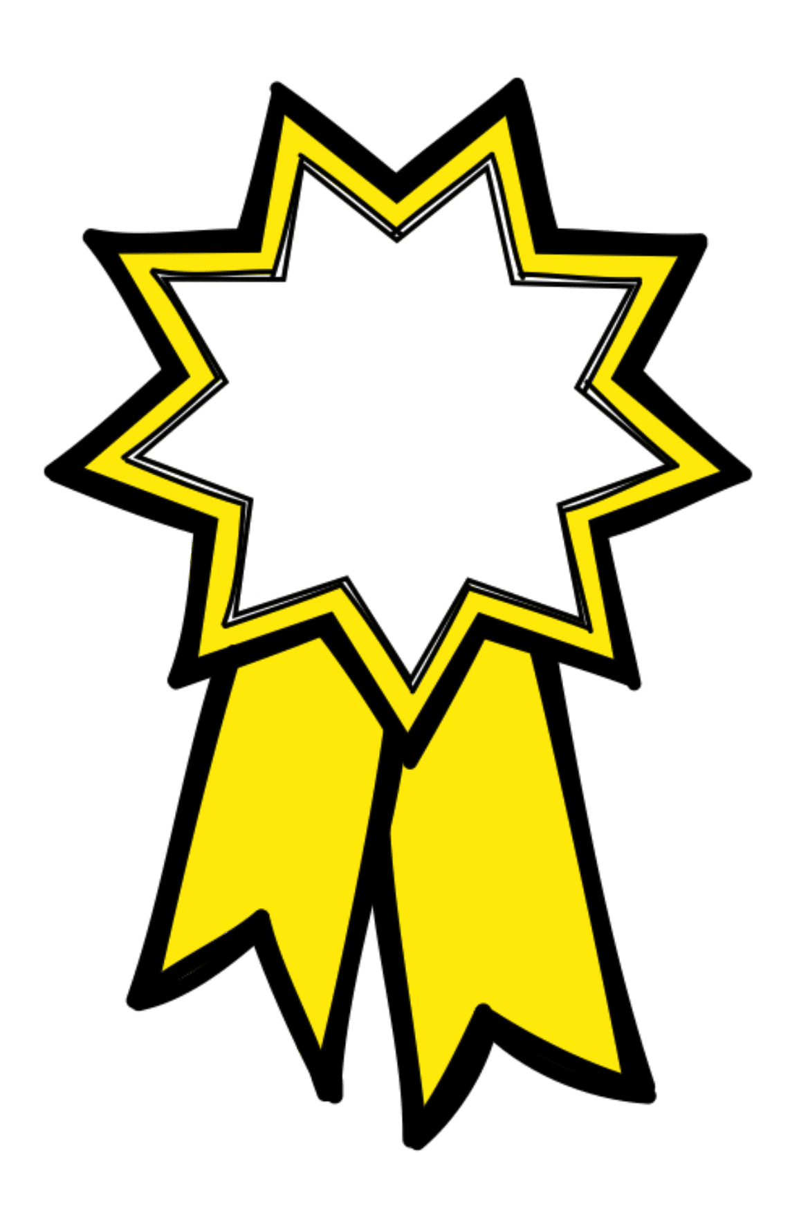 Christmas star page clipart logo 2