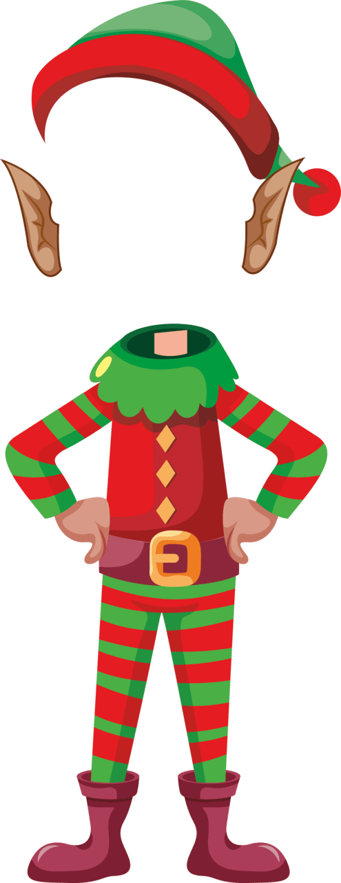 Elves pin page clipart transparent