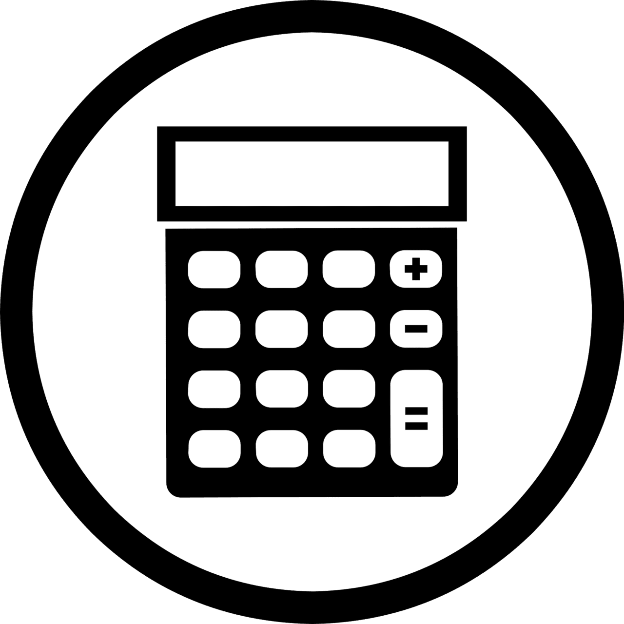 Calculator vector clipart images 5