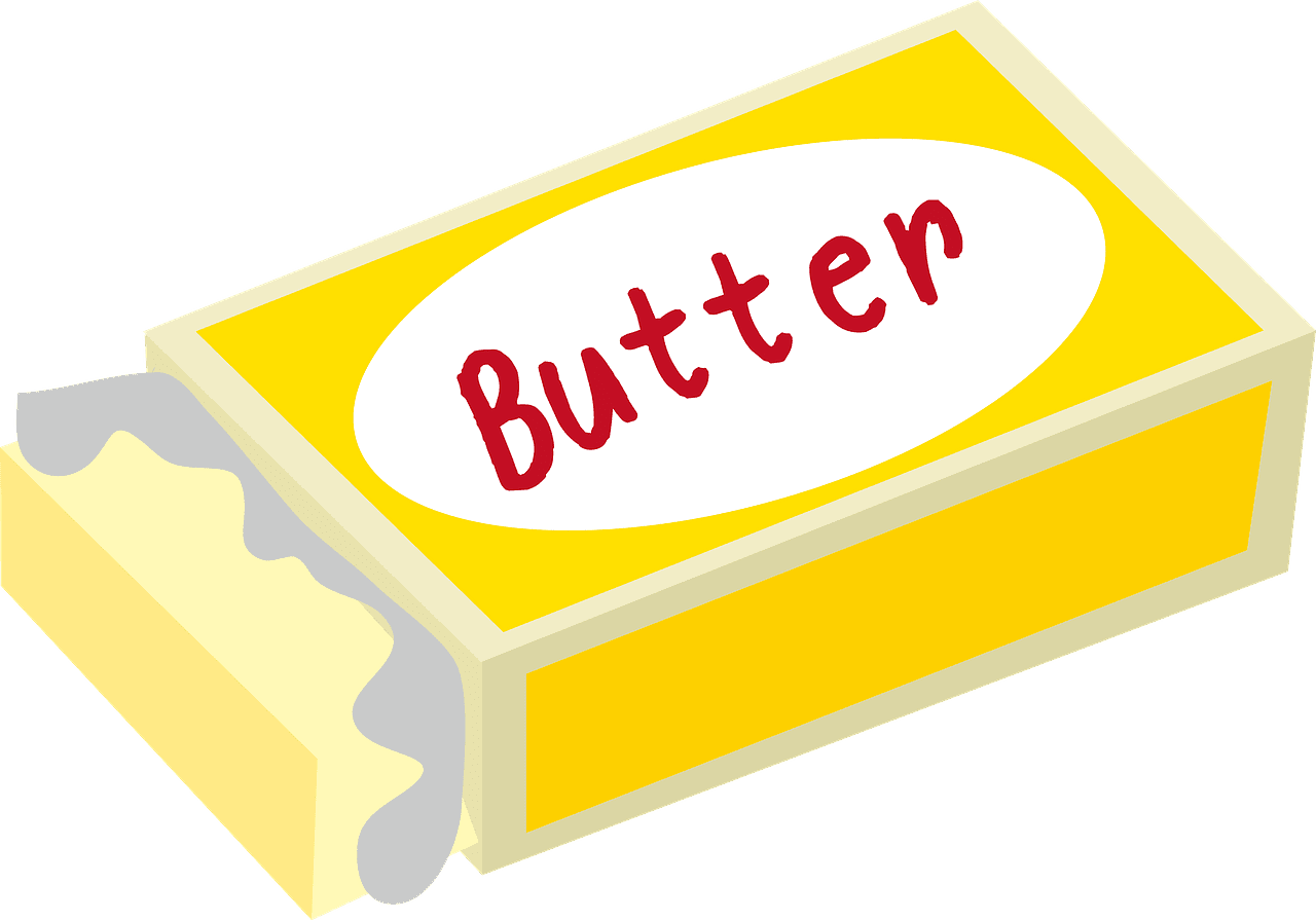 Butter vector clipart images 3