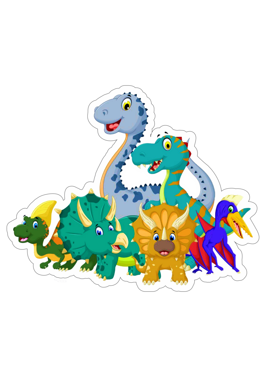 Dinosaurs pin page clipart logo