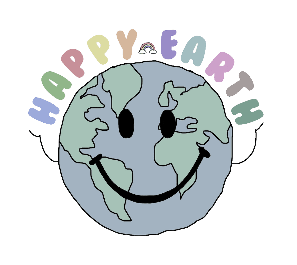 Earth day happy magazine observing climate action through teenage lens clipart logo