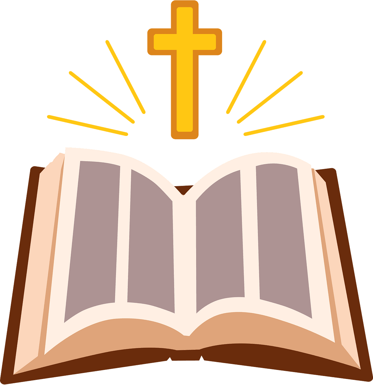 Christian bible vector clipart images