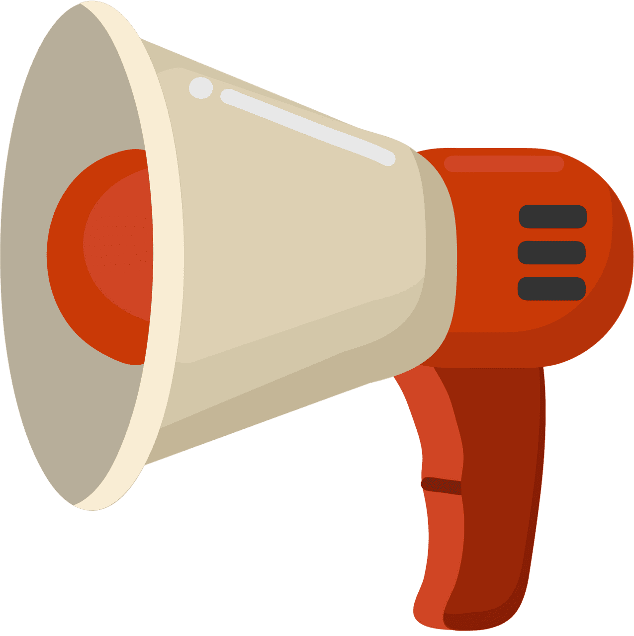 Cheer megaphone vector clipart images 10