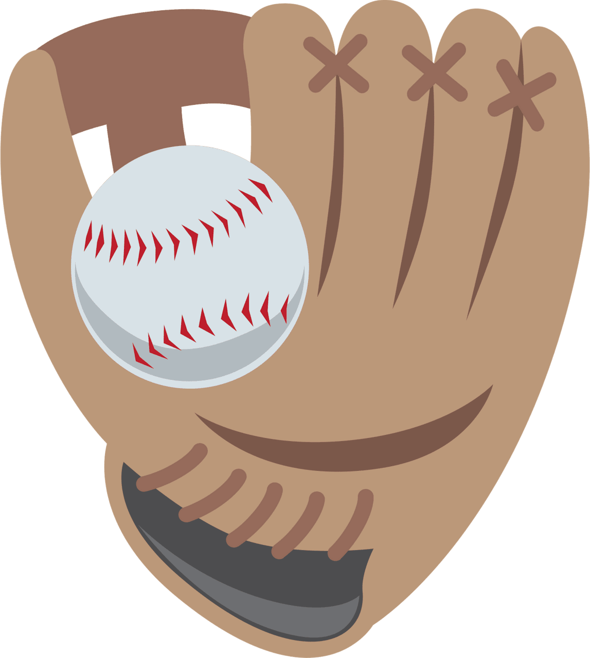 Baseball glove vector clipart images 6