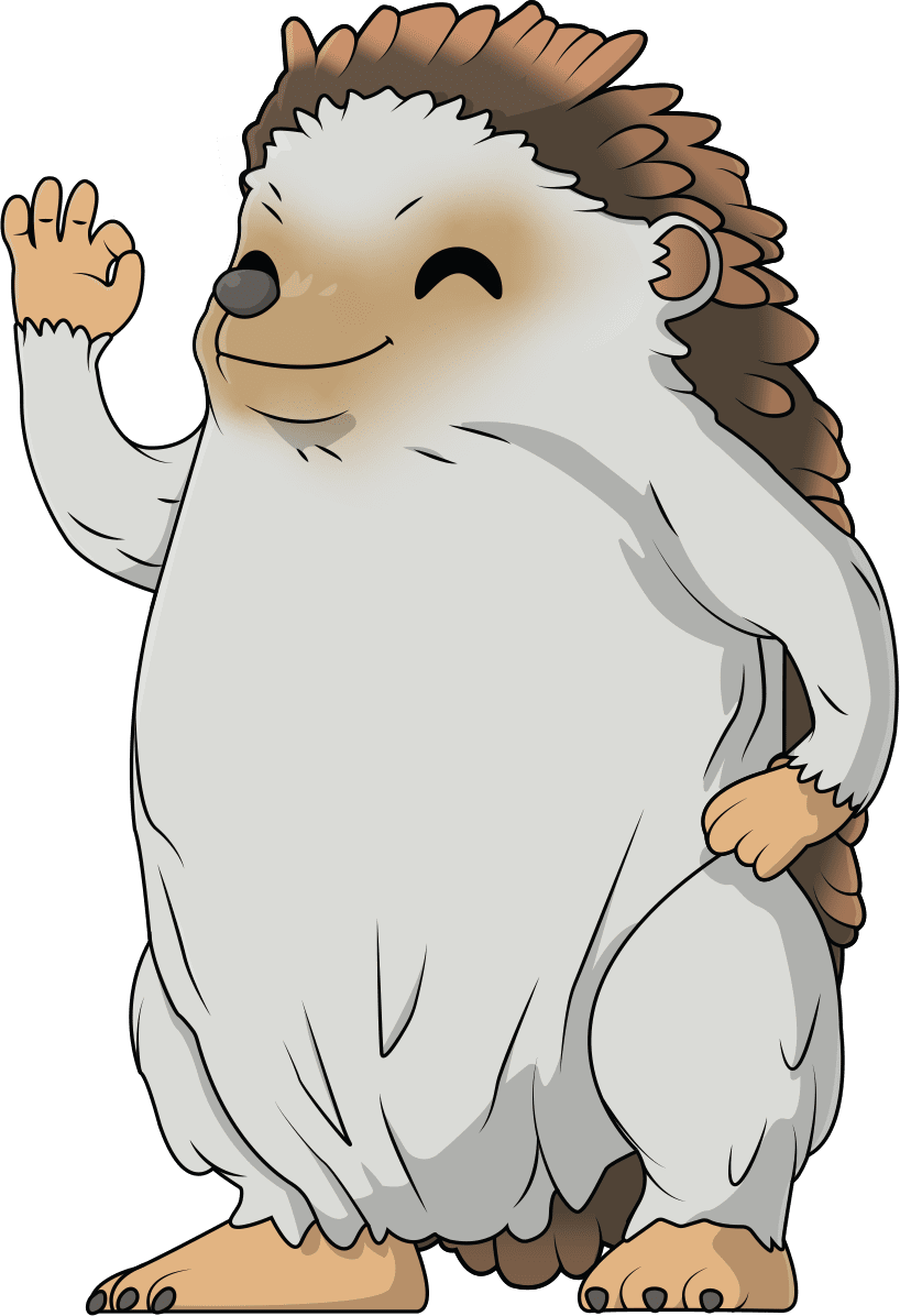 Hedgehog haha yes collectibles clipart background