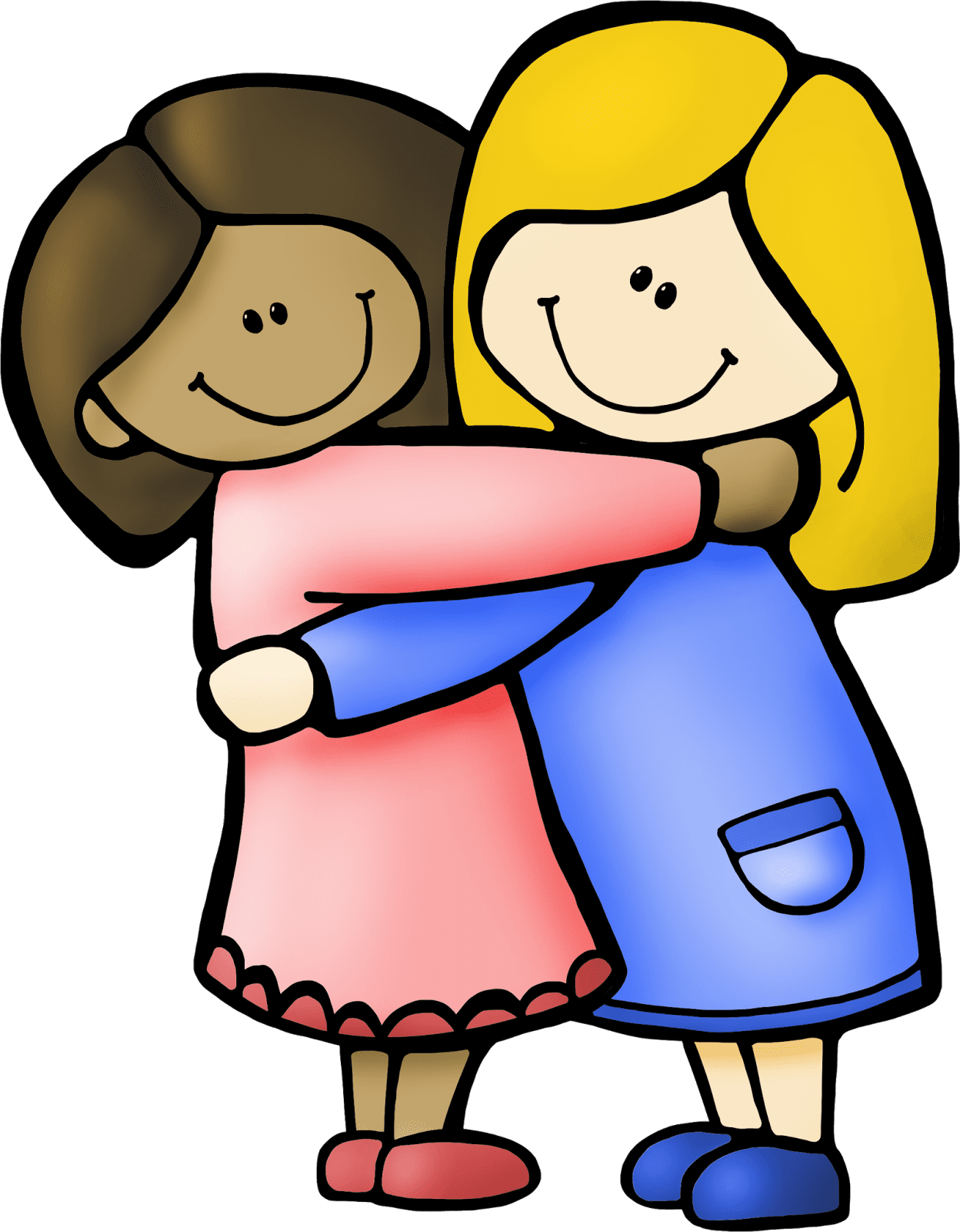 Emotions friends clipart pictures